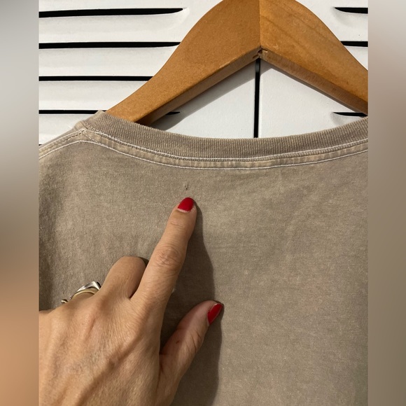 PIXAR DISNEY WOMEN'S SHORT SLEEVED T-SHIRT, TAN.  GRAPHIC.  SIZE L - Picture 8 of 16